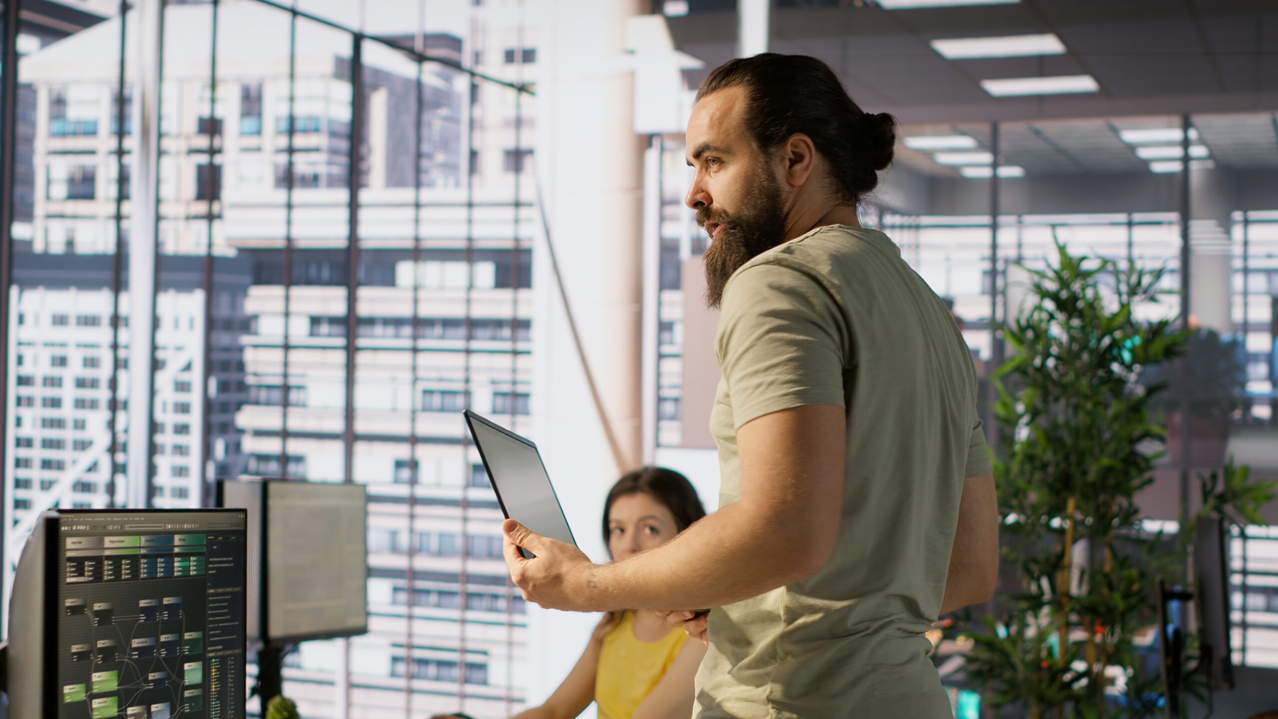 Cloud architect reviewing secure cloud web architecture and infrastructure design to build reliable, scalable, and safe digital experiences for modern businesses